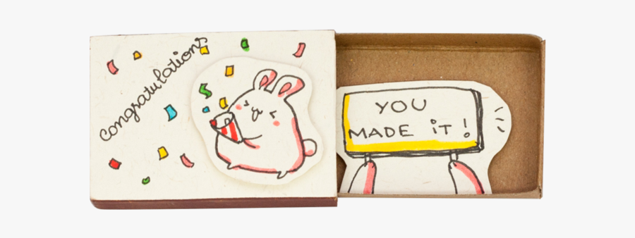 Congratulations You Made It Card"
 Src="//cdn - Cartoon, Transparent Clipart