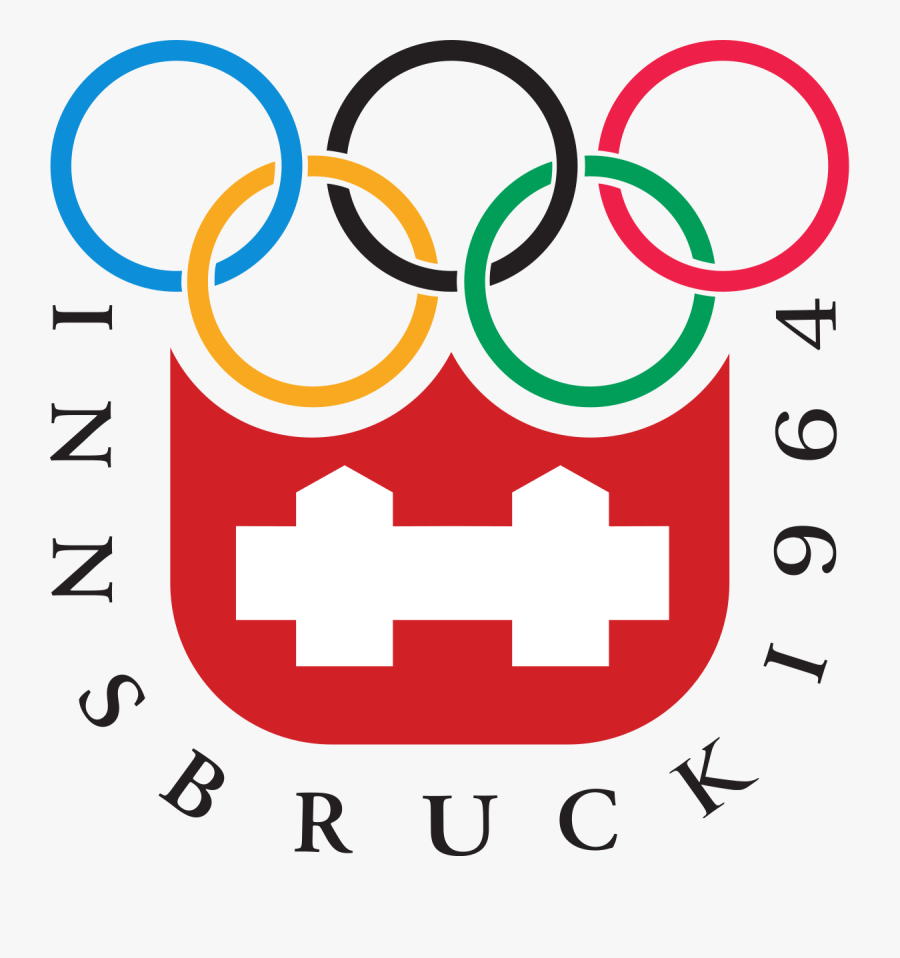 1964 Winter Olympics Logo, Transparent Clipart