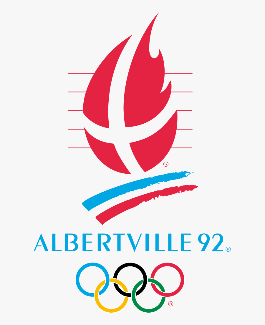 1992 Winter Olympics - 1992 Winter Olympics Logo, Transparent Clipart