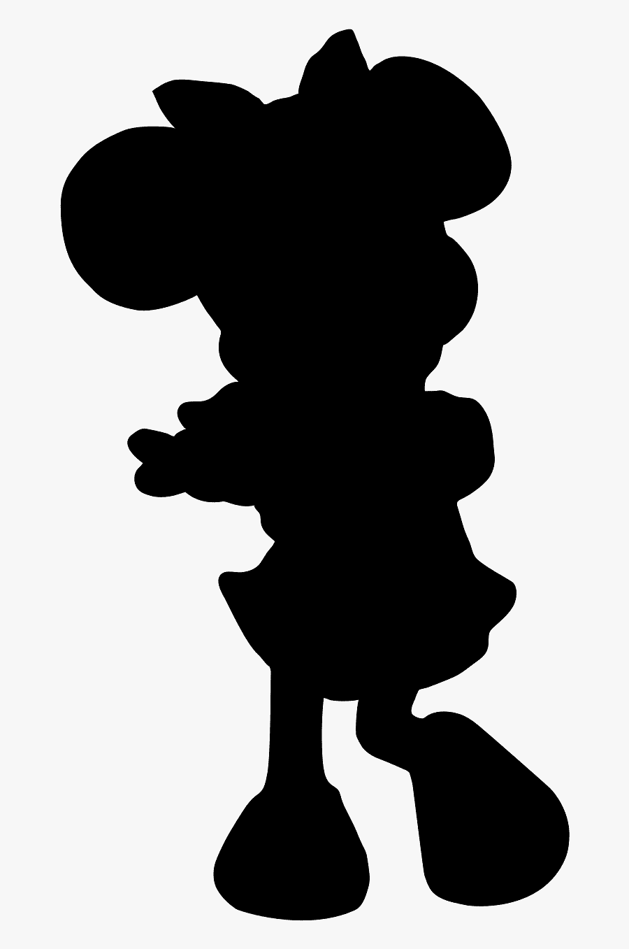 Figure Skating Jump Silhouette, Transparent Clipart