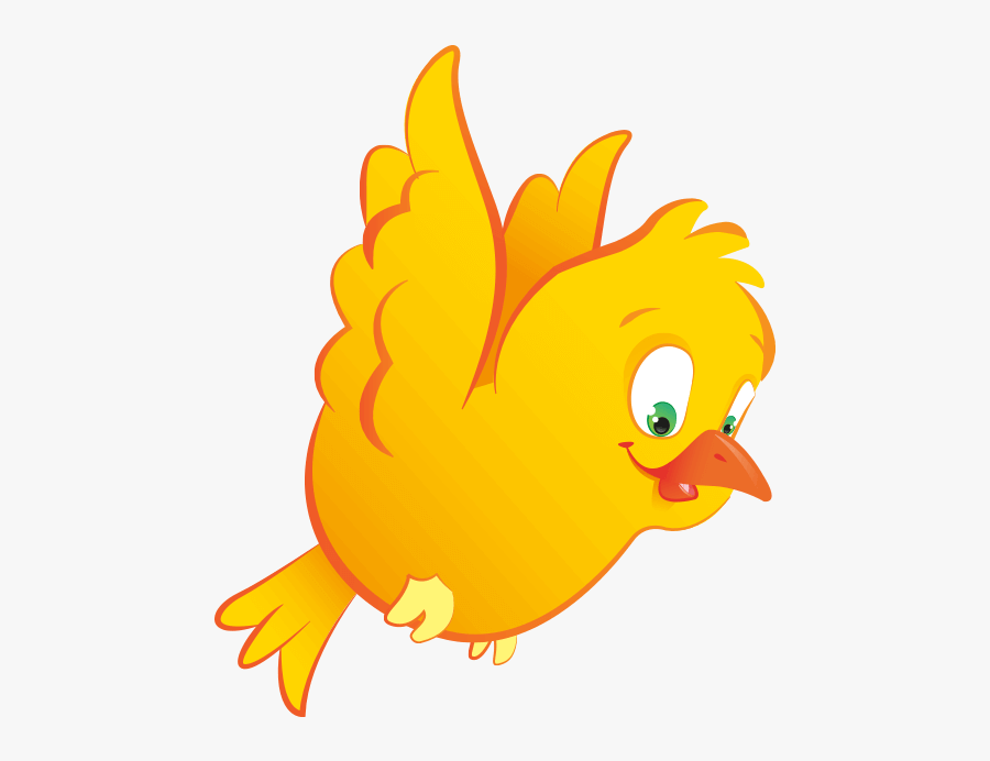 In The Clouds Wallstickers For Kids, Sparrow Sticker - Uccellini Png, Transparent Clipart