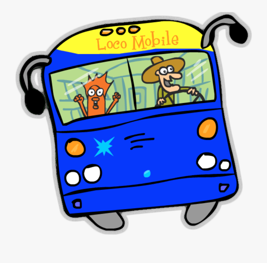 Loco Mobile Illustration By Charlie - Cartoon, Transparent Clipart