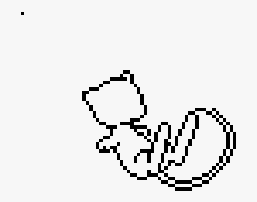 Pixel Art Pokemon Mew, Transparent Clipart