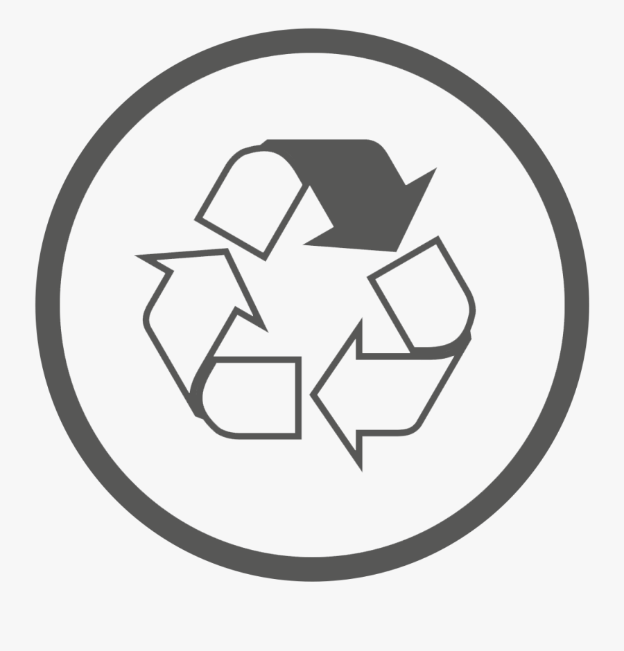 Recycling Logo, Transparent Clipart