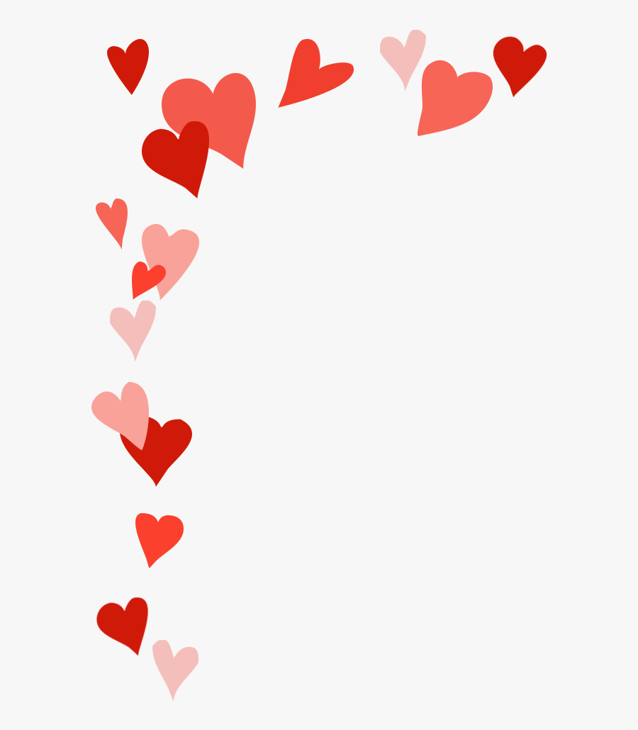 Heart Frame For Valentine"s Day Greeting - Heart Frame, Transparent Clipart