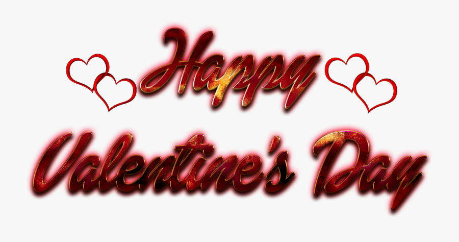 Happy Valentines Day Png Image - Heart, Transparent Clipart