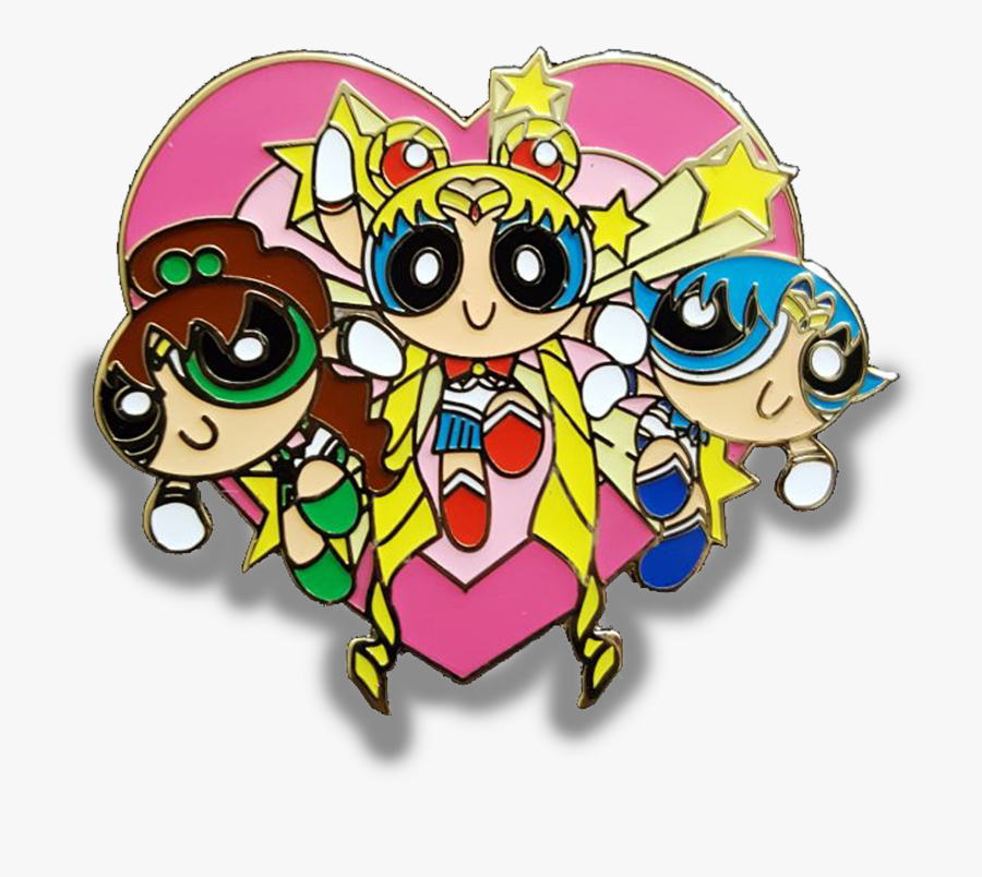 Powerpuff Girls Sailor Moon, Transparent Clipart