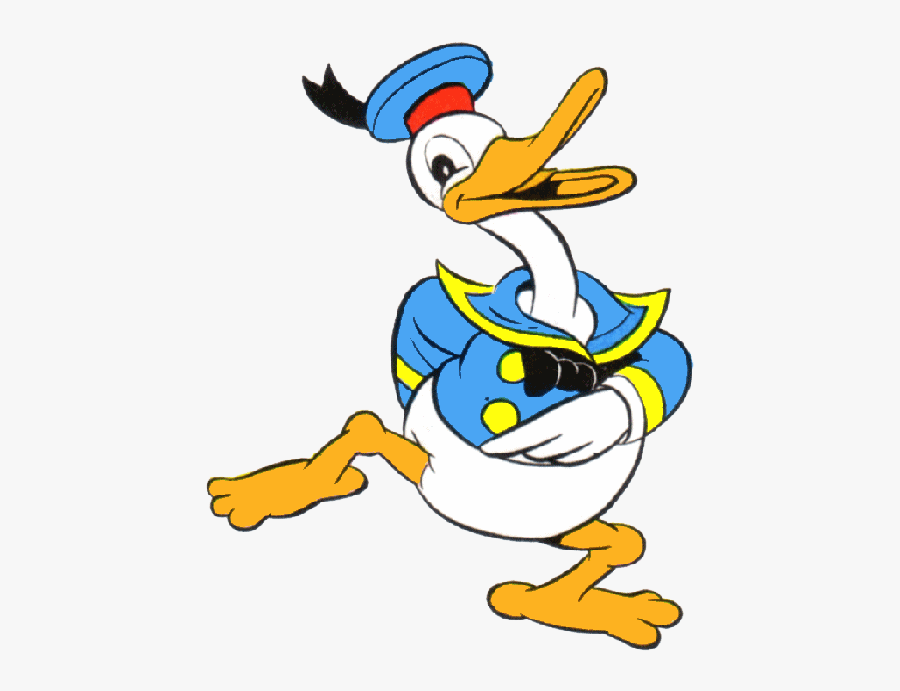 Donald Duck Cartoon 1934, Transparent Clipart