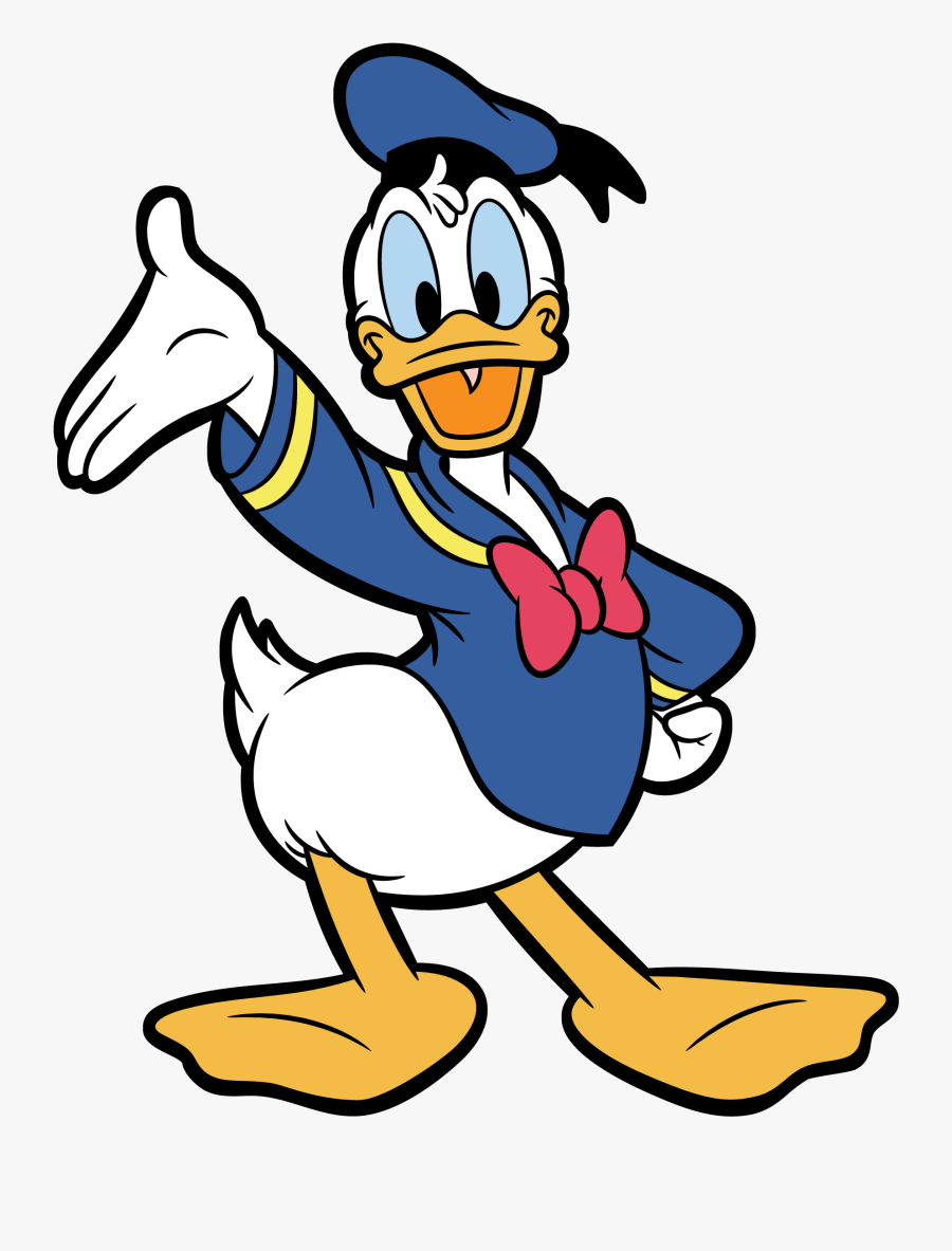 Donald Mickey Mouse, Transparent Clipart
