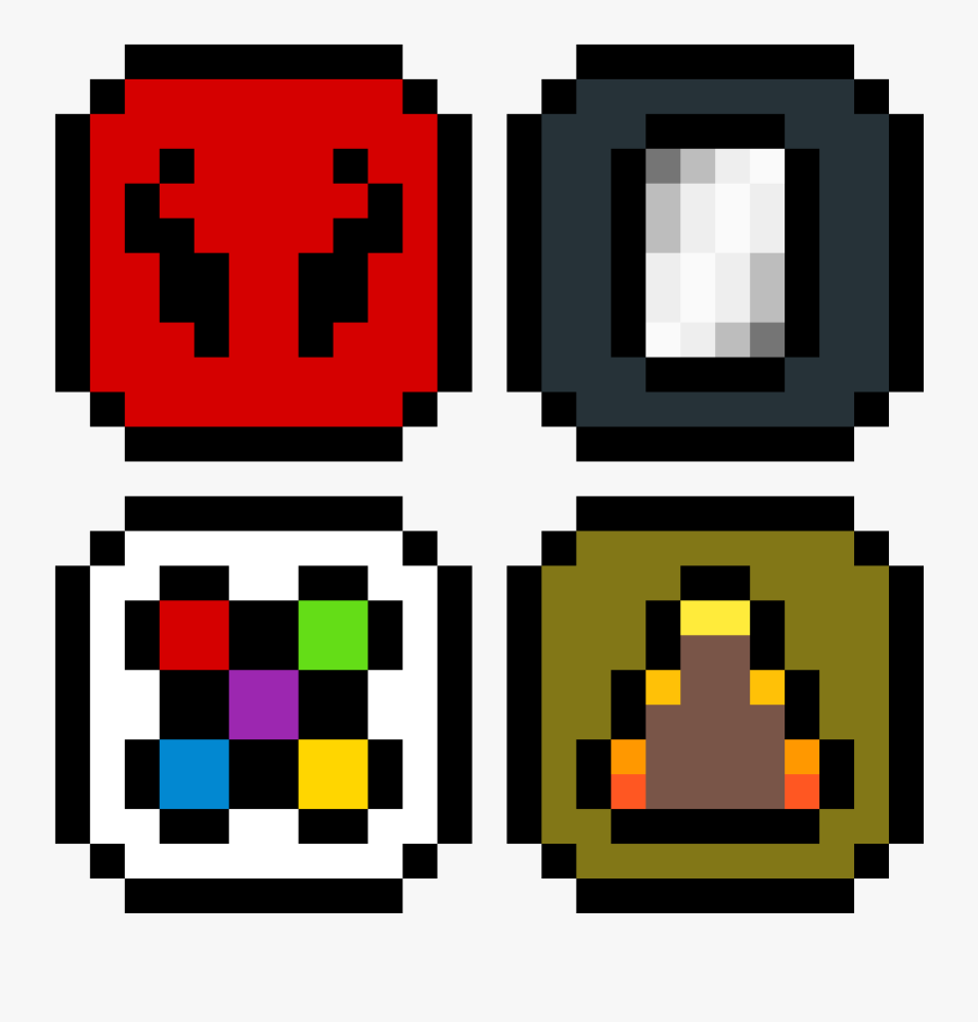 Sample Of Pixel Art, Transparent Clipart