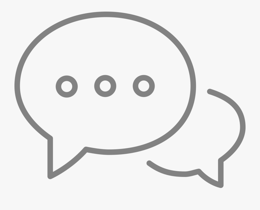 Social Chats Icons Png, Transparent Clipart