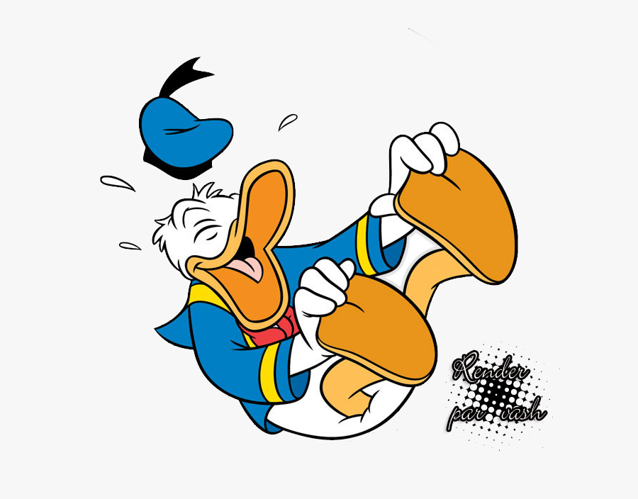 Donald Duck Laughing Gif, Transparent Clipart