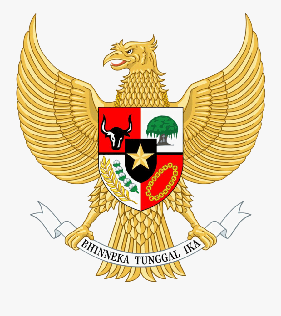 Escudo De Indonesia, Transparent Clipart