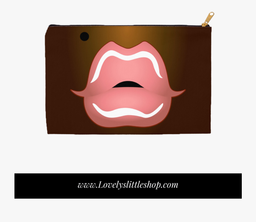 Pink Kiss Kiss Make-up Bag, Transparent Clipart