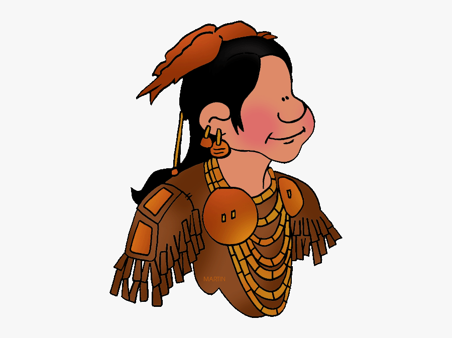 Southeast Woodland Seminole Man - Seminole Indian Clip Art, Transparent Clipart
