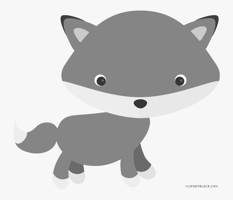 Transparent Woodland Animal Clipart - Transparent Background Cute Fox Clipart, Transparent Clipart