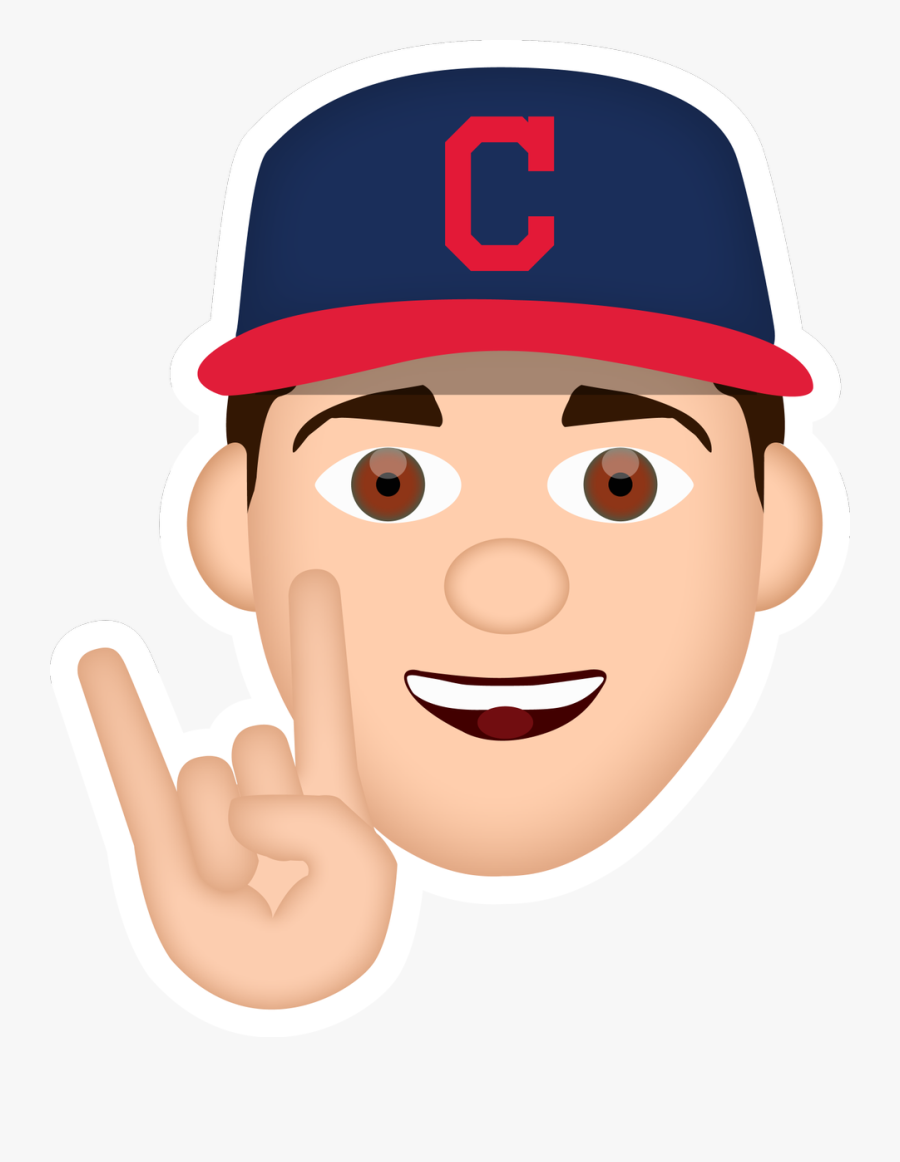 Cleveland Indians Emoji, Transparent Clipart