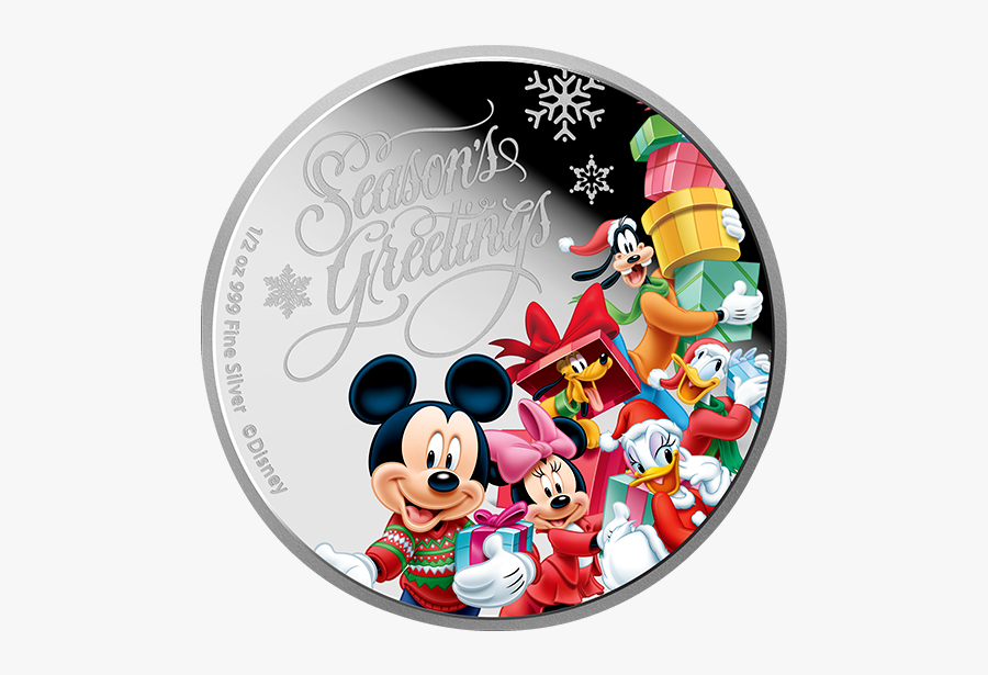 Disney Season's Greetings, Transparent Clipart