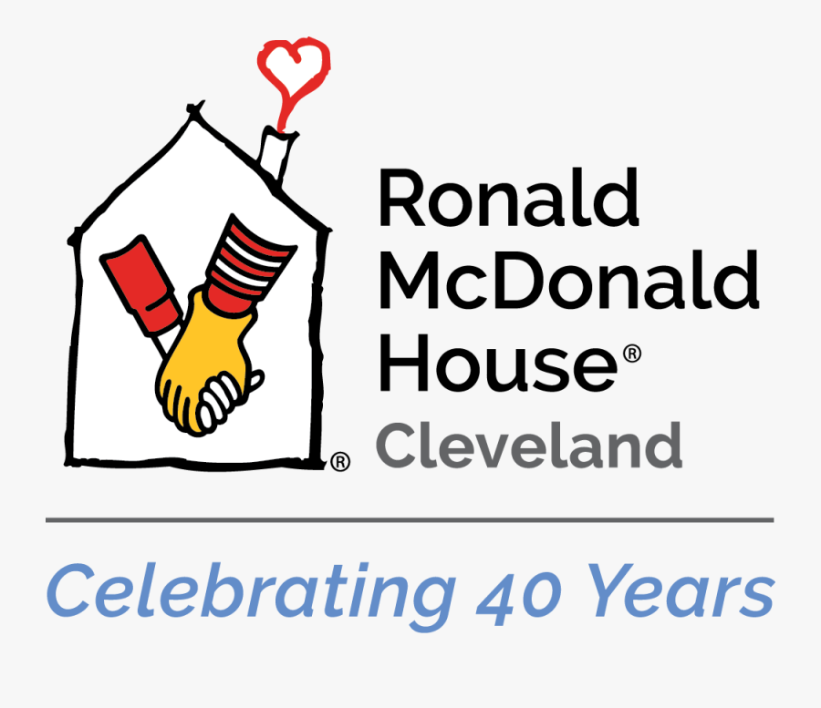Rmh Cleveland 40th - Ronald Mcdonald House Logo Png, Transparent Clipart