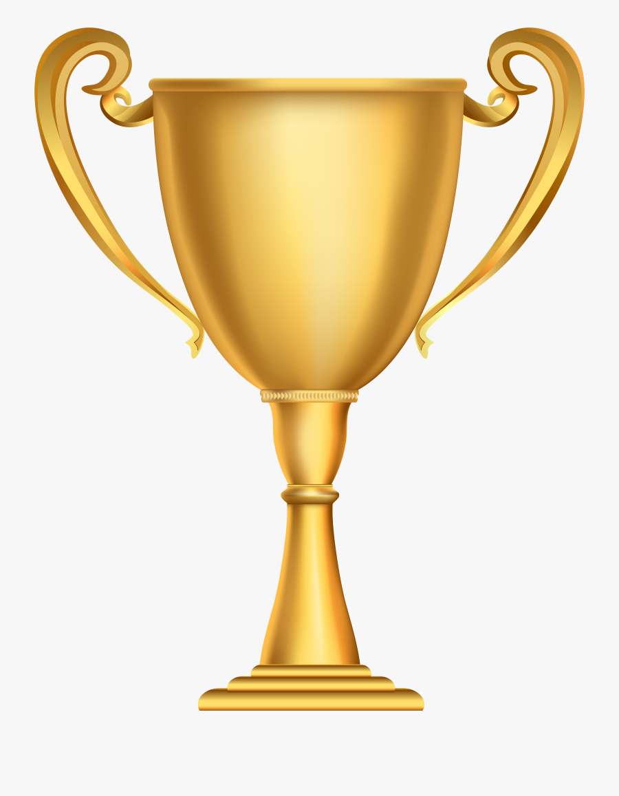 Gold Cup Trophy Png, Transparent Clipart