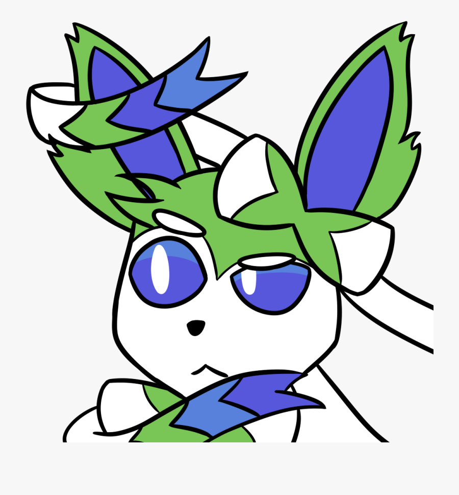 Transparent Thinking Emoji - Sylveon Think Emoji, Transparent Clipart
