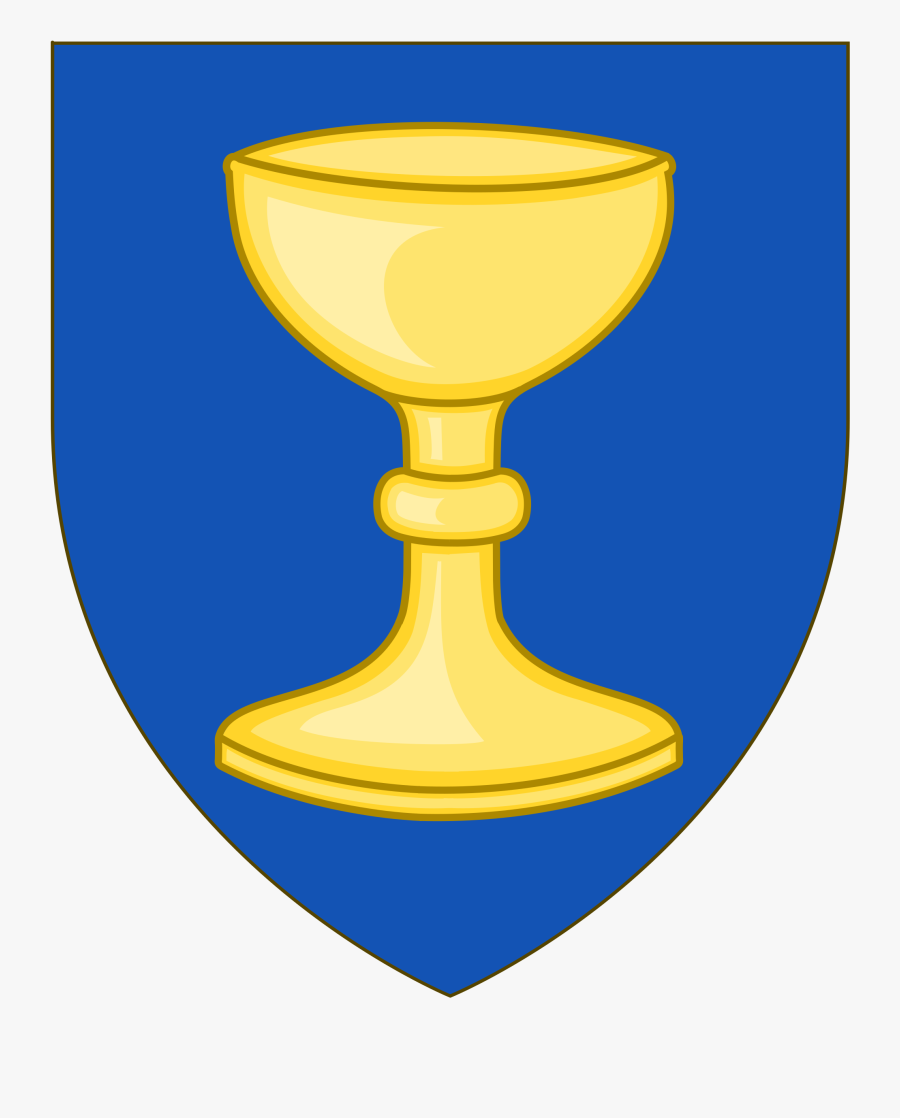 Transparent Chalice Clipart - Coat Of Arms Chalice, Transparent Clipart
