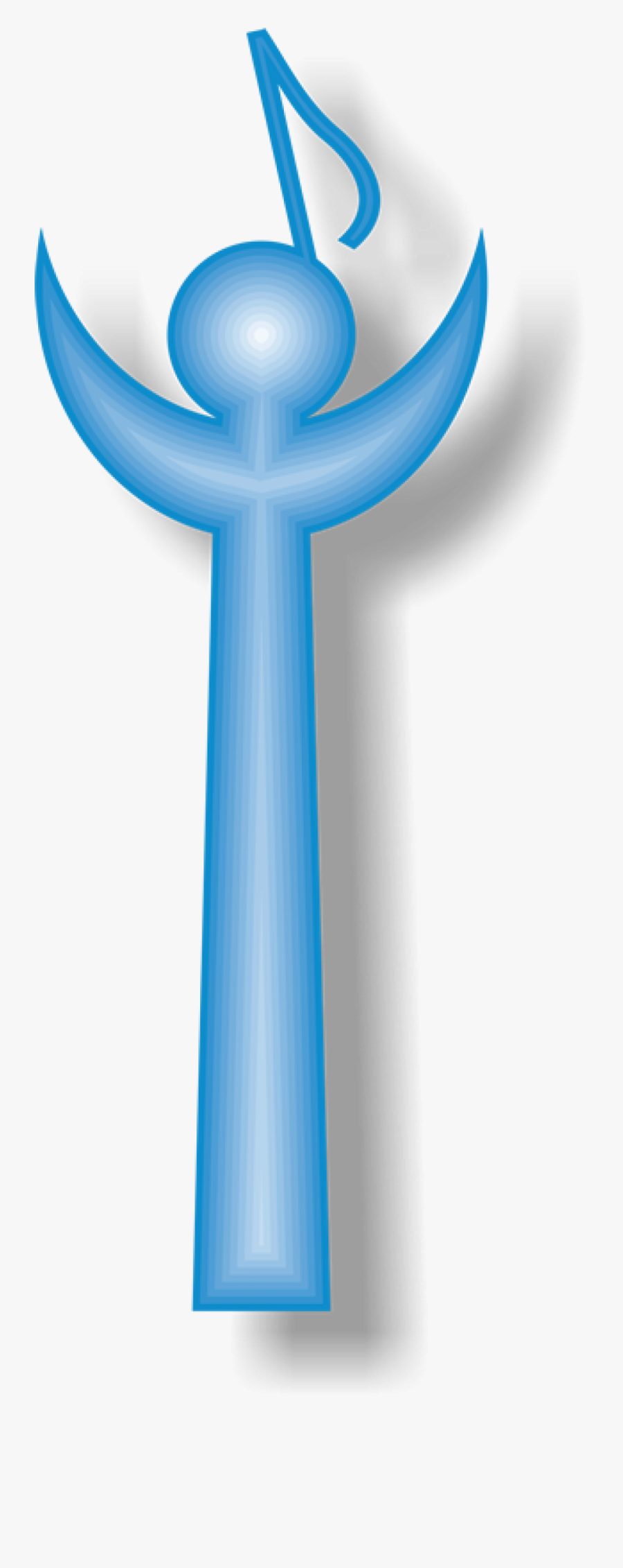 Uumn 3d Logo - Cross, Transparent Clipart