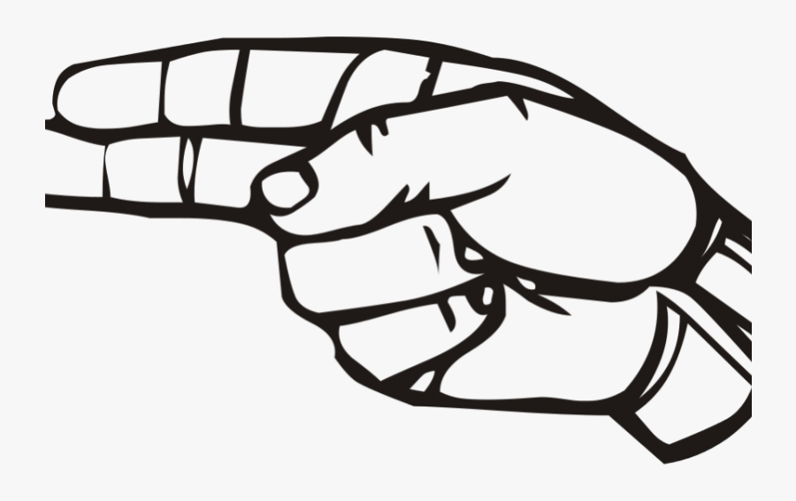 H In American Sign Language, Transparent Clipart