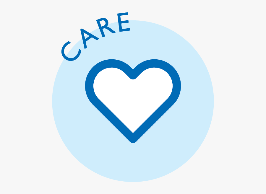 Care - Heart, Transparent Clipart