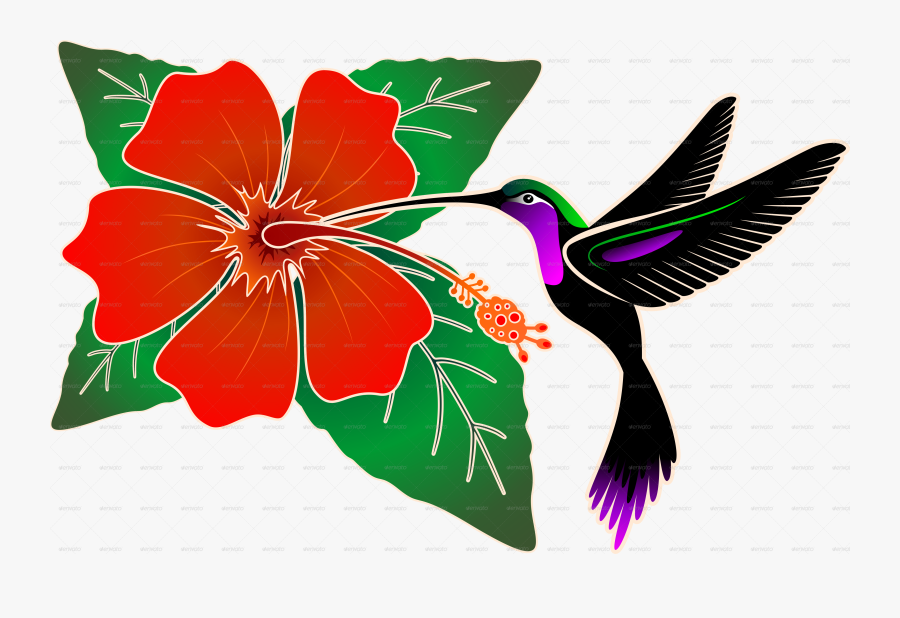 Batik Png Png Images - Transparent Hummingbirds Clip Art, Transparent Clipart