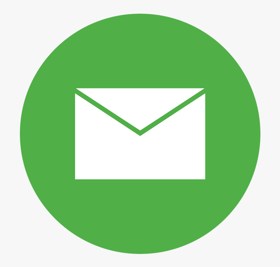 Transparent Envelope Icon Png - Logo Email Png Green, Transparent Clipart