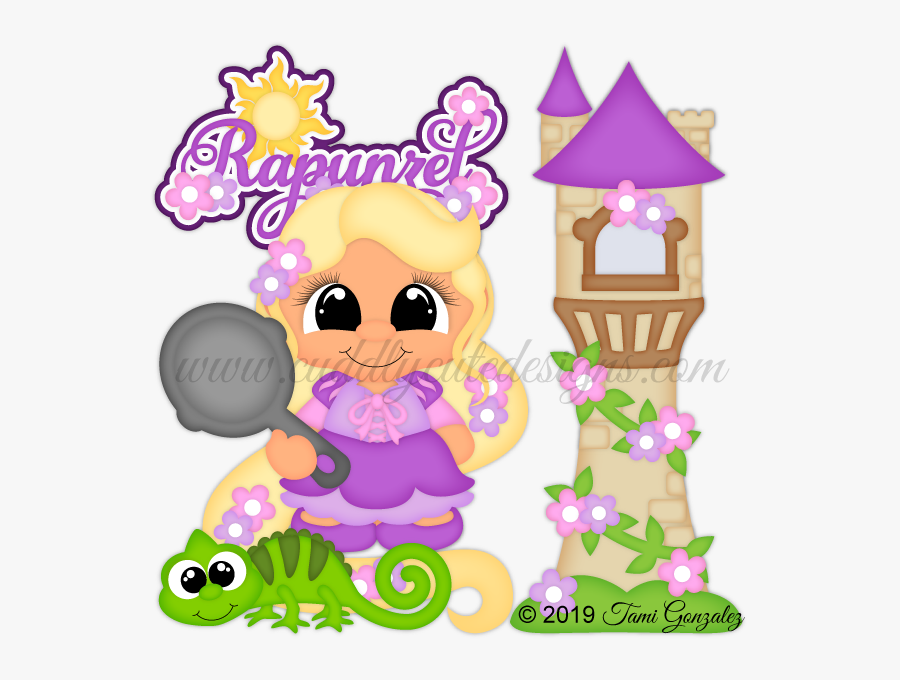 Princess Rapunzel - Cartoon, Transparent Clipart