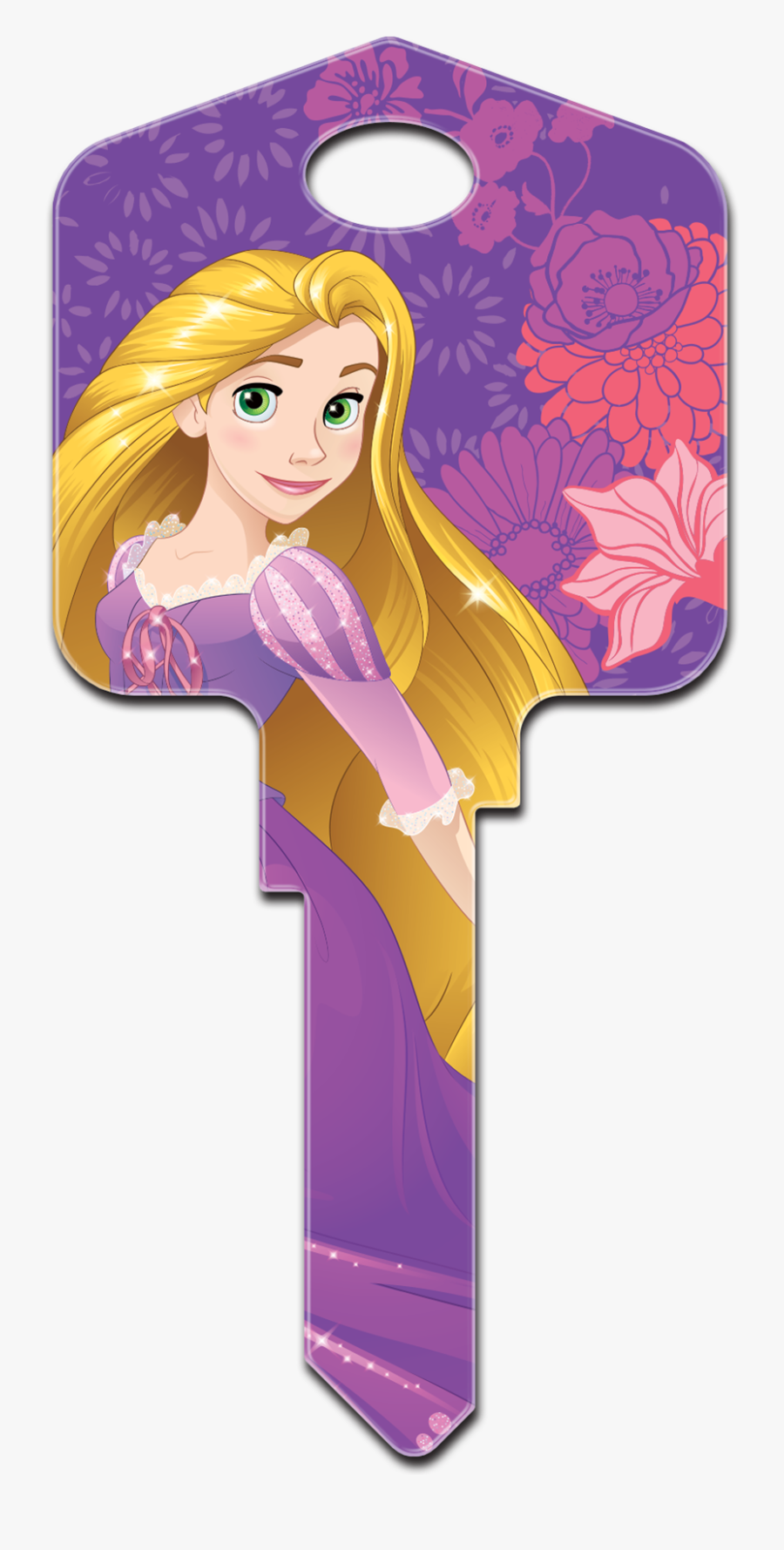 Disney Rapunzel Key, Transparent Clipart