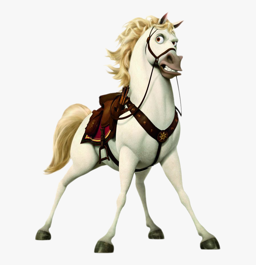 Horse Pony Game Video Rapunzel Tangled The - Maximus Disneybound, Transparent Clipart