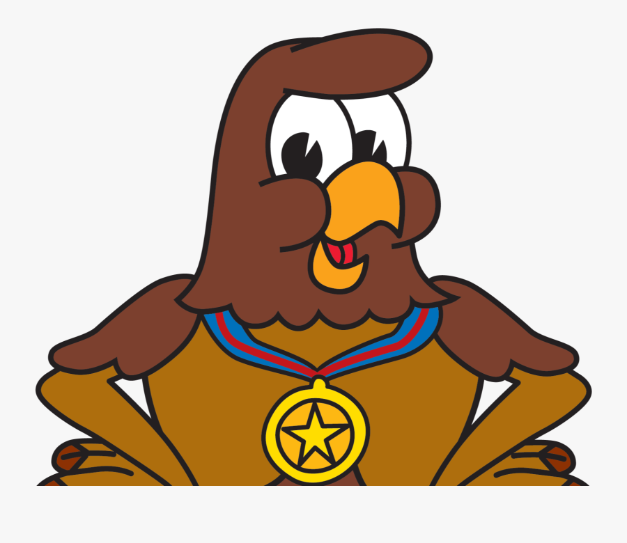 Falcon School Mascot, Transparent Clipart