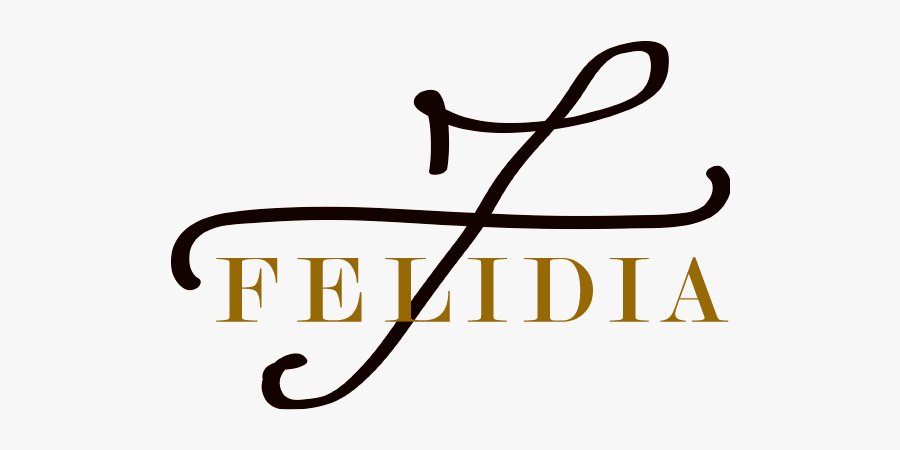 Felidia Nyc Logo, Transparent Clipart