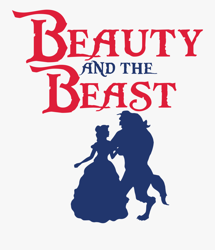 Belle And The Beast Silhouette, Transparent Clipart