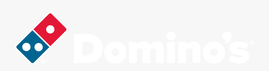 Dominos Domino S Pizza Logo White Free Transparent Clipart