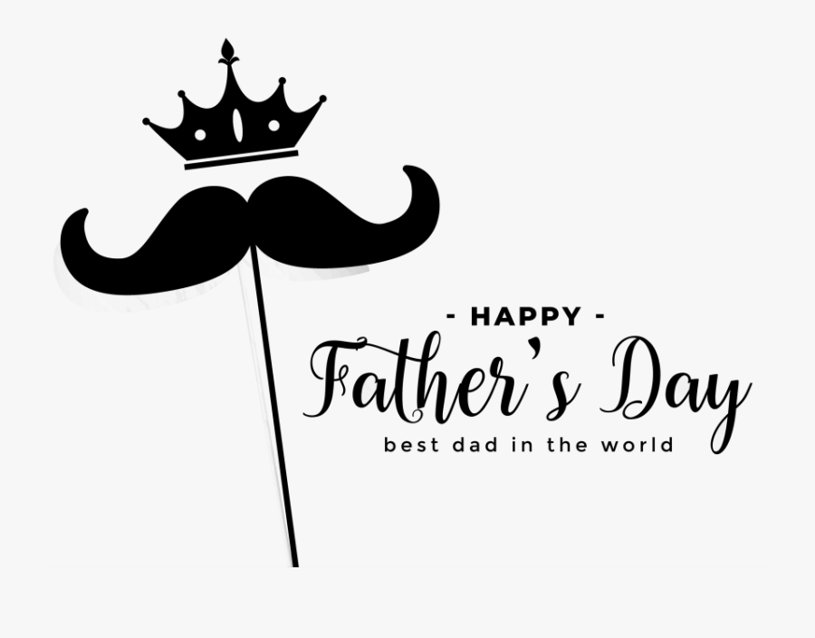 Happy Fathers Day - Calligraphy, Transparent Clipart