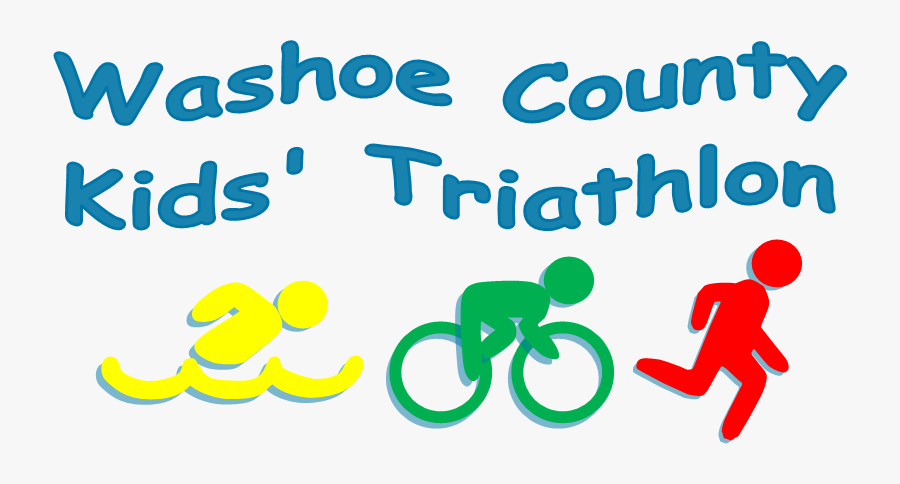 Kids Triathlon, Transparent Clipart