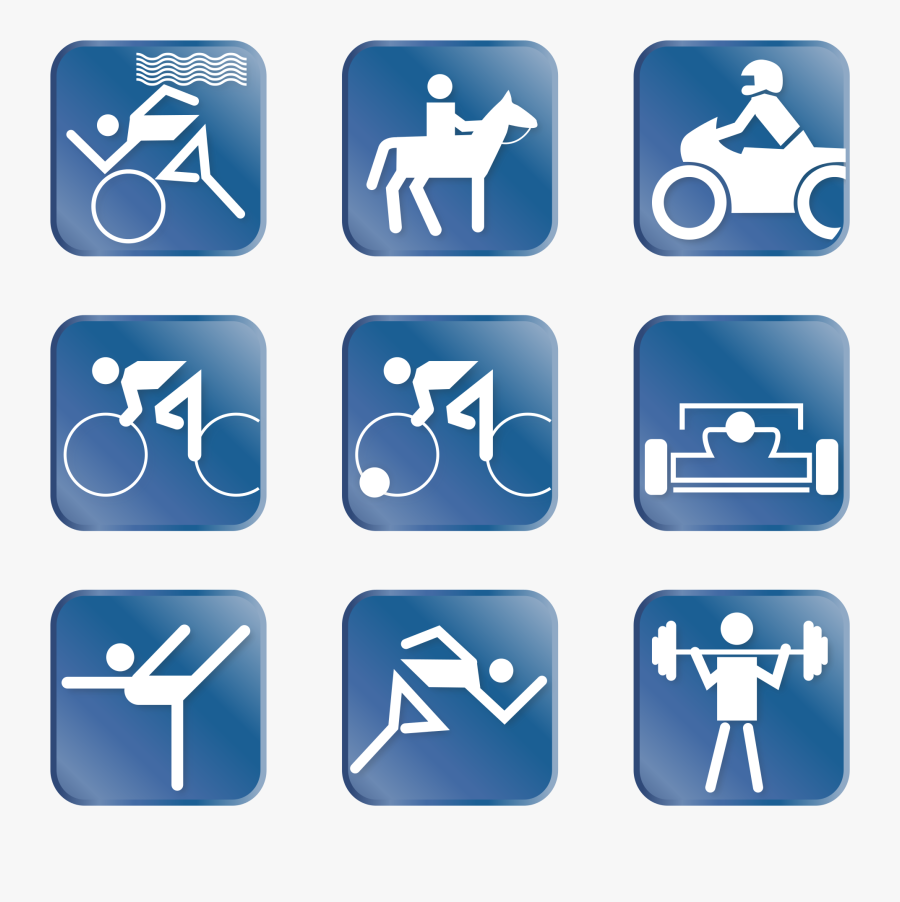Пиктограммы Спорт Png, Transparent Clipart