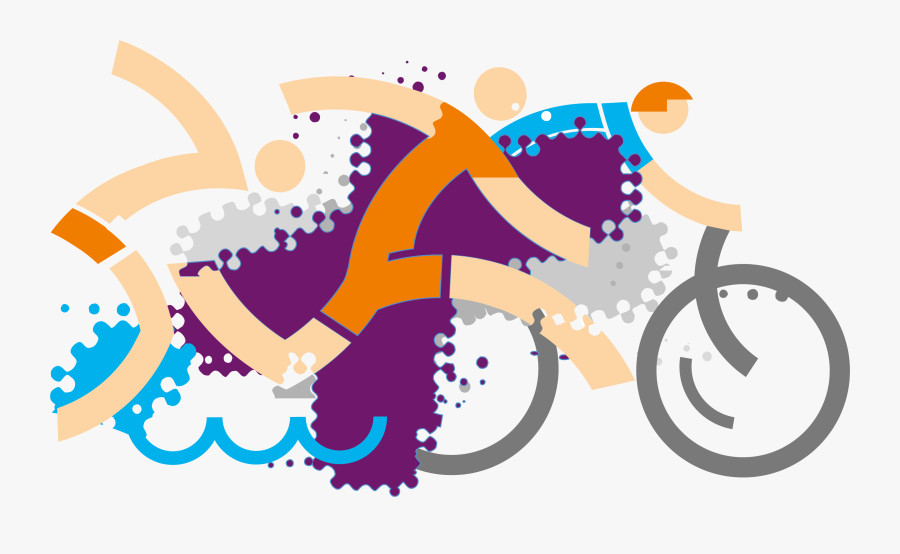 Dibujos Triatlon, Transparent Clipart