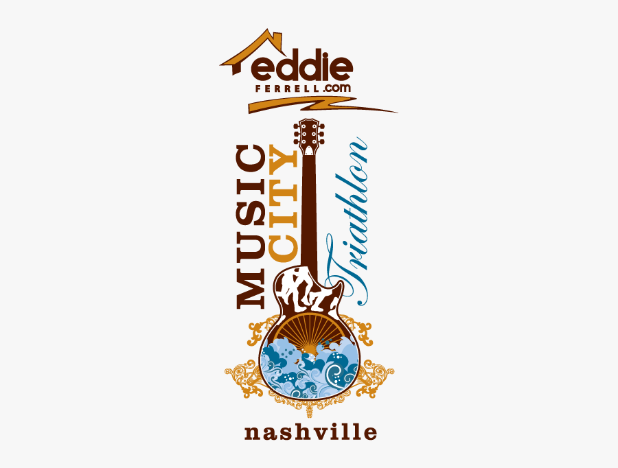 Eddie Ferrell Music City Triathlon Logo - Green Pramuka City, Transparent Clipart