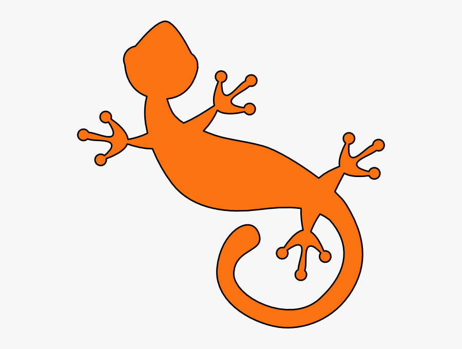 Gecko Clip Art, Transparent Clipart