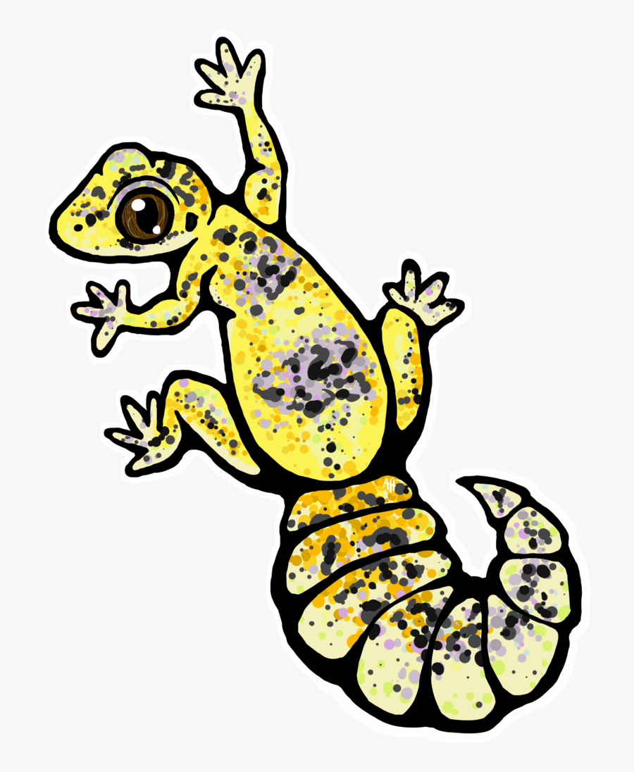 Leopard Geckos The Urban Gecko Morph For Leopard Geckos - Leopard Gecko Drawing Easy, Transparent Clipart