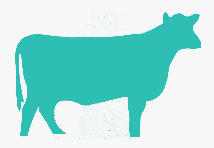 - Cow Silhouette Clipart , Png Download - Cow Silhouette, Transparent Clipart