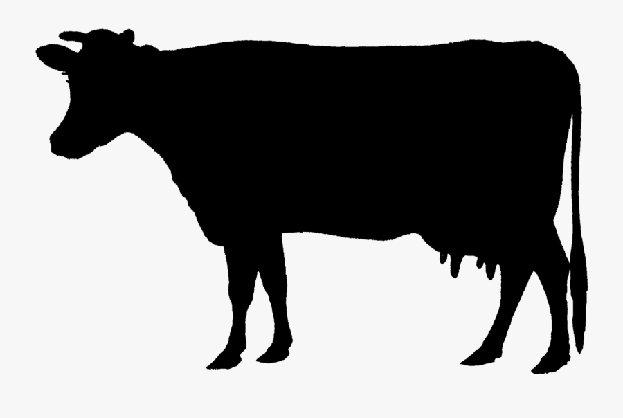 Pin By Rulochampak On Good Beef - Farm Animal Silhouettes Clipart, Transparent Clipart