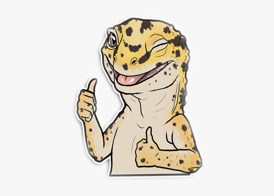 #gecko #leopardgecko #reptile #lizard - Illustration, Transparent Clipart