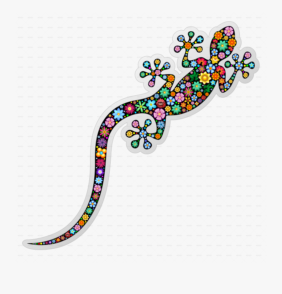 Lizard Art Png, Transparent Clipart
