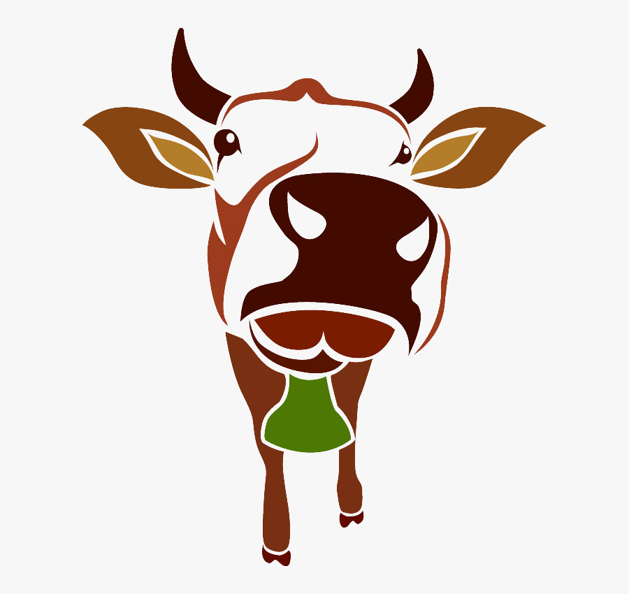 Free Vector Cow Logo, Transparent Clipart